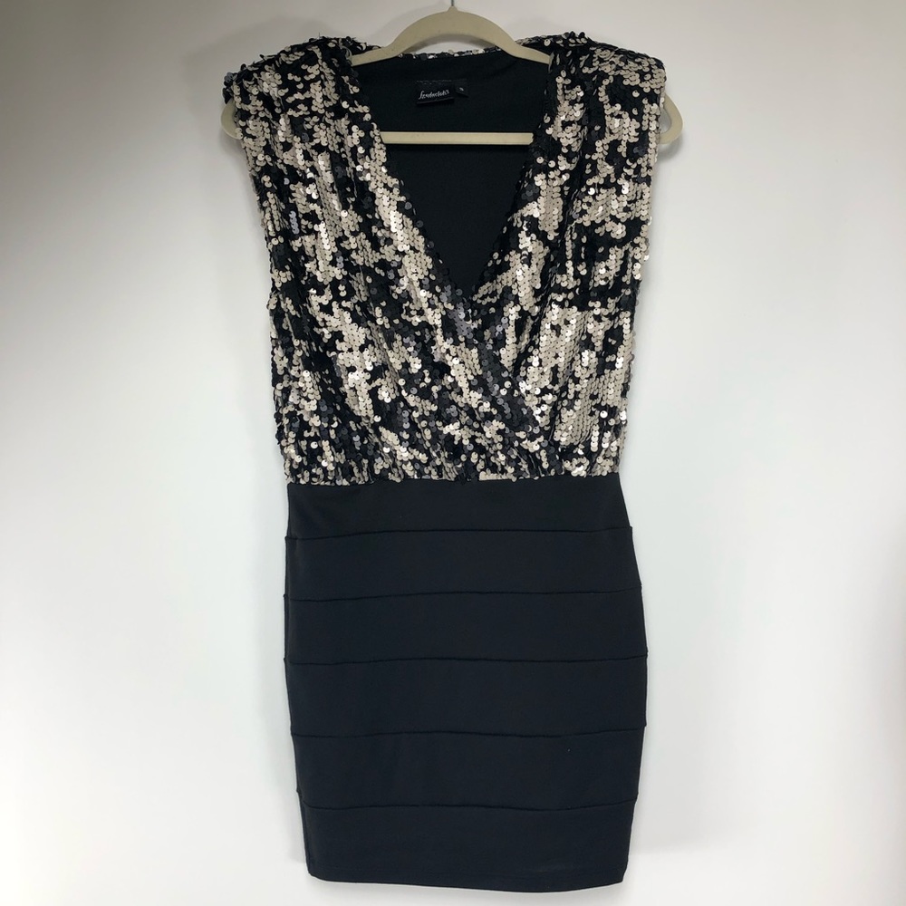 Fredrick’s of Hollywood sequin bandage dress. Sz S - Picture 2 of 8